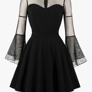 Lydia Deetz beetlejuice costume with accessories and wig!